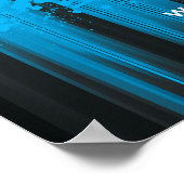 Club Flyer-look Sweet 16 WelkomstPoster Poster (Hoek)