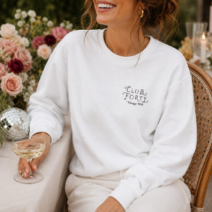 Club Forty Persoonlijke Sweatshirt