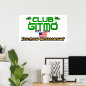 Club Gitmo Poster (Thuiskantoor)