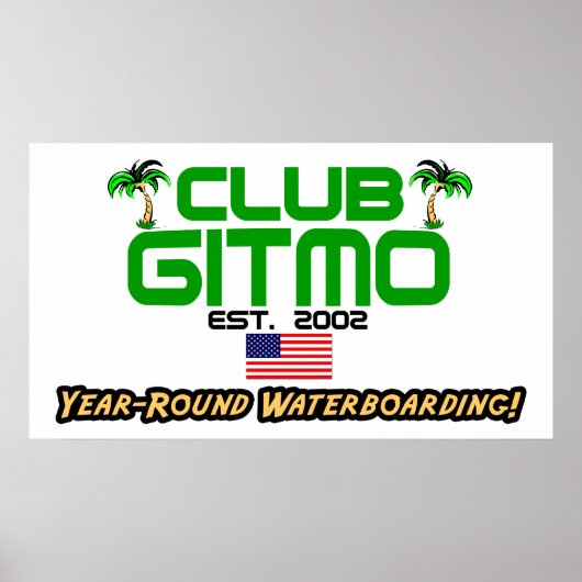 Club Gitmo Poster (Voorkant)
