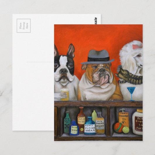 Club K9 Briefkaart (Voorkant / Achterkant)