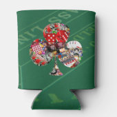 Club - Las Vegas Kaart Shape Blikjeskoeler (Achterkant)