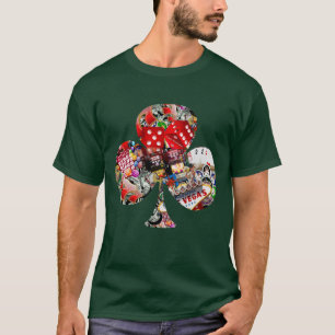 Club - Las Vegas Kaart Shape T-shirt