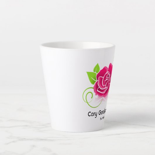 Club Logo Latte Mok (Voorkant)