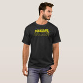 Club Manager Space Backside T-shirt (Voorkant volledig)