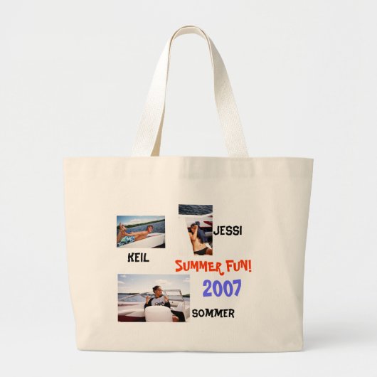 Club Med Beach Bag Grote Tote Bag (Voorkant)