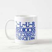 Club Mediocre Navy Koffiemok (Links)
