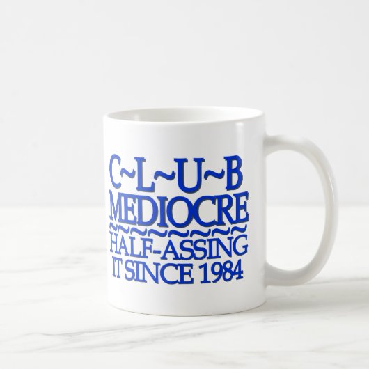 Club Mediocre Navy Koffiemok (Rechts)