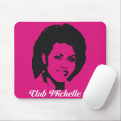 Club Michelle Mousepad in Hot Pink Muismat (Met muis)