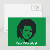 Club Michelle O Briefkaarten, Kelly Green Briefkaart (Voorkant / Achterkant)