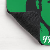 Club Michelle O. Mousepad in Kelly Green Muismat (Hoek)