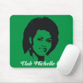 Club Michelle O. Mousepad in Kelly Green Muismat (Met muis)