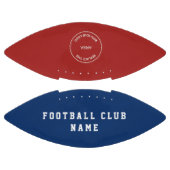 Club Name Logo Red Blue American Football (Panelen)