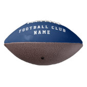 Club Name Logo Red Blue American Football (Gedraaid 270)