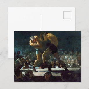 Club Night George Bellows Briefkaart