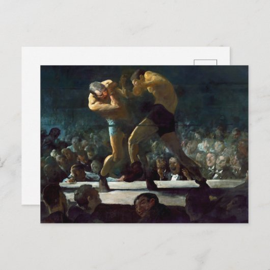 Club Night | George Bellows | Briefkaart (Voorkant / Achterkant)