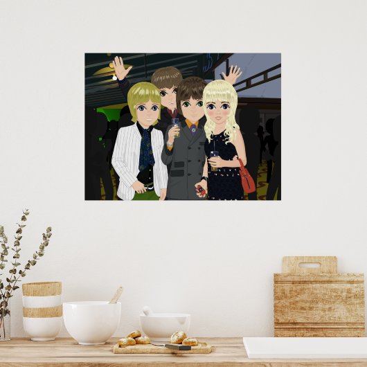 Club Oasis Poster (Keuken)