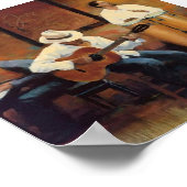 Club Orchesta a l'huile Poster (Hoek)