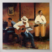 Club Orchesta a l'huile Poster (Voorkant)