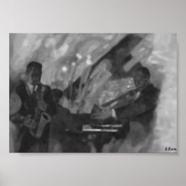 Club Orchestra á l´huile Poster