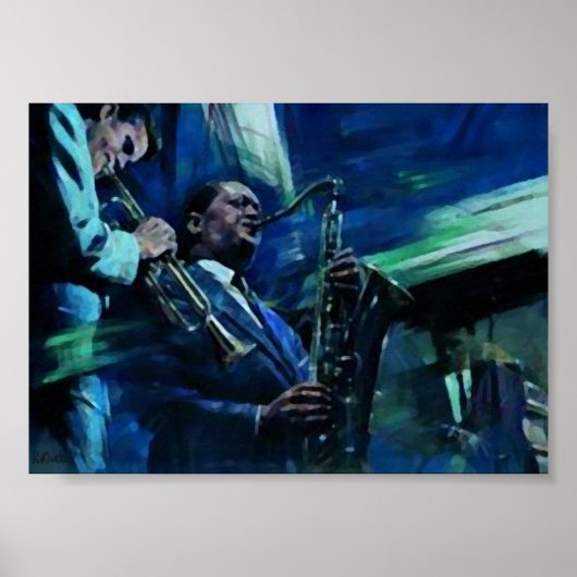 Club Orchestra á l'huile Poster (Voorkant)