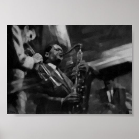 Club Orchestra á l'huile Poster (Voorkant)