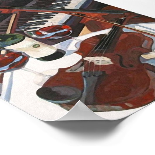 Club Orchestra á l'huile Poster (Hoek)