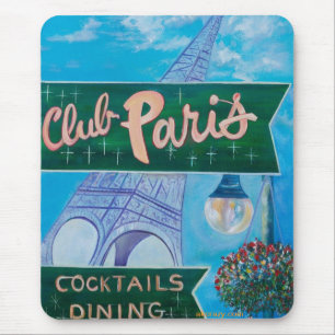 Club Paris Mousepad Muismat