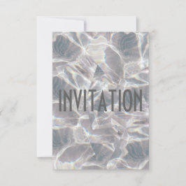 Club Party Diamond Gray Invitation Vip Kaart