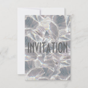 Club Party Diamond Gray Invitation Vip Kaart