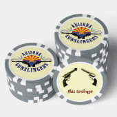 Club Poker Chips met Uw Alias (Opstapeling)