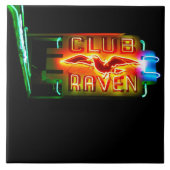 Club Raven Tegeltje (Voorkant)