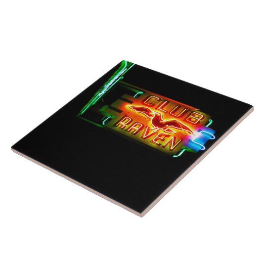Club Raven Tegeltje (Zijkant)
