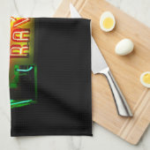 Club Raven Theedoek (Quarter Fold)