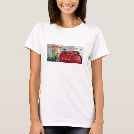 Club Red Tee Shirt #444 (Voorkant)