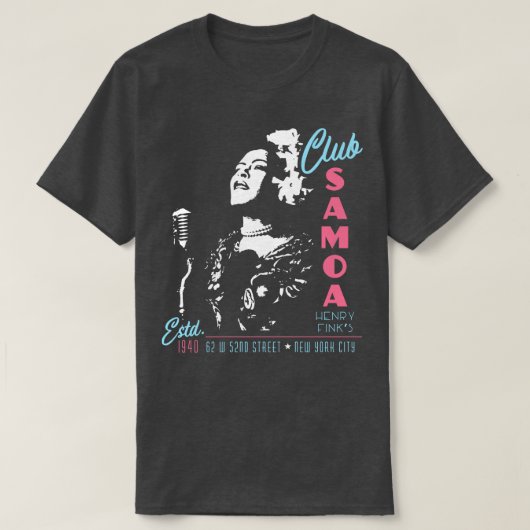 Club Samoa T-shirt (Design voorkant)