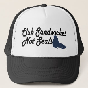 Club Sandwiches niet zeehonden Trucker Pet