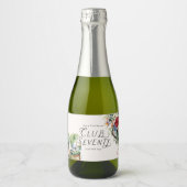 Club Seventy Conservatory Soirée Fleslabels Sparkling Wijnetiket (Voorkant)