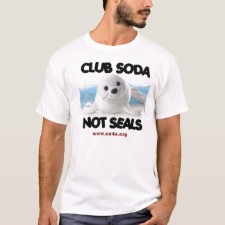 CLUB SODA- GEEN SEALS T-SHIRT