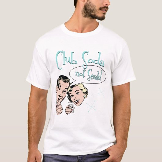 Club Soda T-shirt (Voorkant)