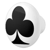 Club Spelen Kaart Vorm Keramische Knop (Rechts)