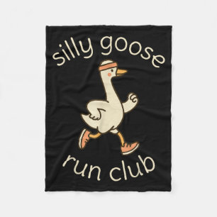Club Sport Dwaze Marathon Gymer Hardlopen Gans Har Fleece Deken