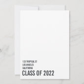 Club Summer Dance Music Party en Uitnodiging (Achterkant)