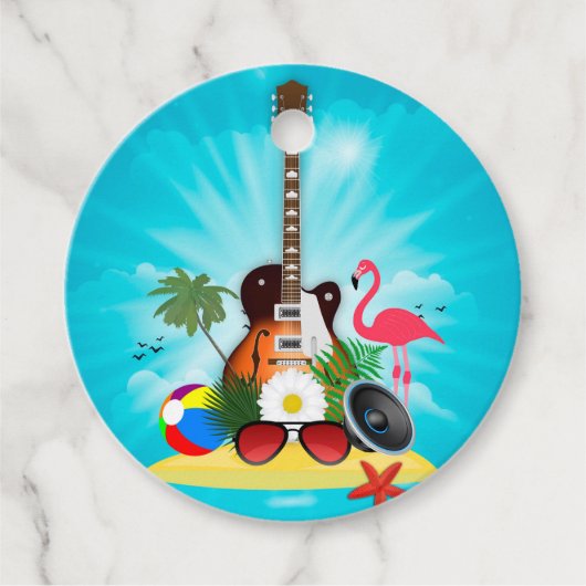 Club Summer Music Festival add Logo Bedankjes Labels (Voorkant)