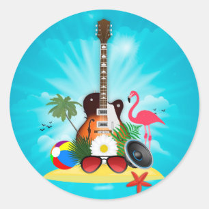 Club Summer Music Festival Ronde Sticker