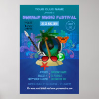 Club Summer Music Festival voegt logo-reclame toe