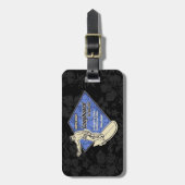 Club Surfing Diamond Hawaiian Bagagelabel (Voorkant verticaal)