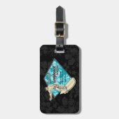 Club Surfing Diamond Hawaiian Bagagelabel (Voorkant verticaal)