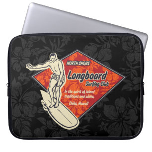 Club Surfing Diamond Hawaiian Neopree Wetsuit Laptop Sleeve