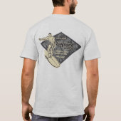 Club Surfing Diamond Logo Mannen T-shirt (Achterkant)